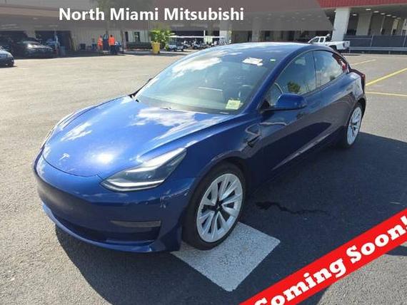 TESLA MODEL 3 2021 5YJ3E1EAXMF048280 image